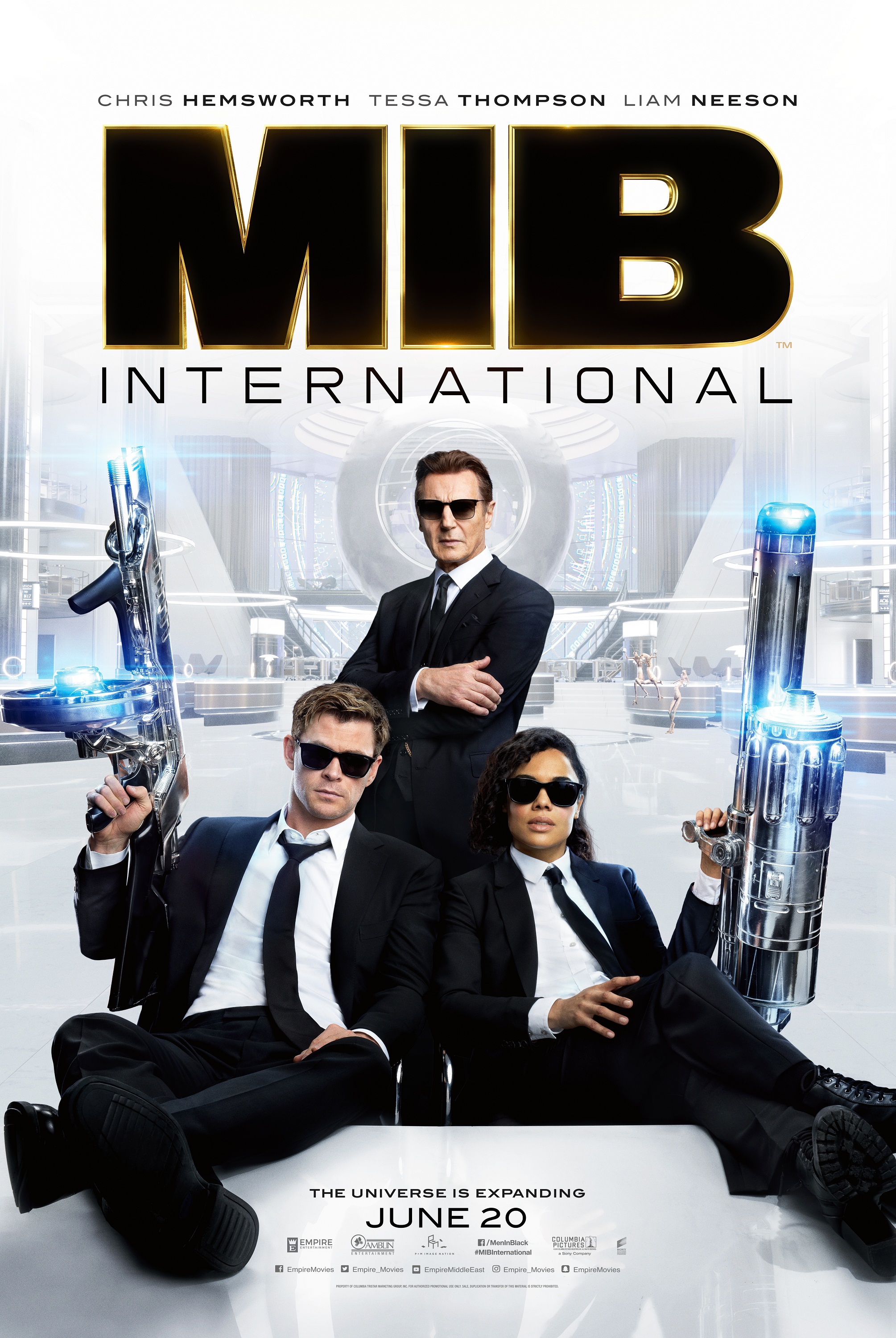 MovieGoers.me - Men in Black: International | Tessa Thompson, Chris ...