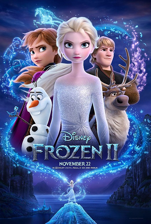 Frozen II:  A Visual-Musical Treat, but Ultimately Disappointing.
