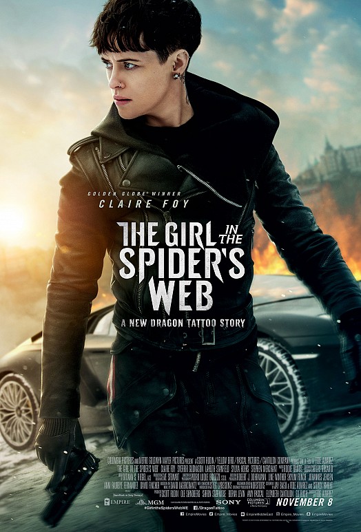 A dry thriller, The Girl In The Spider’s Web has a hard time developing its story but still manages to deliver decent entertainment.